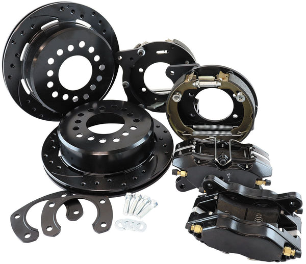 Aeroflow Ford 9" Rear Disc Brake Kit (Big Ford - New Style)